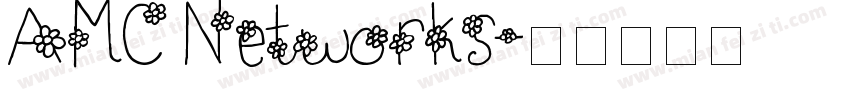 AMC Networks字体转换
